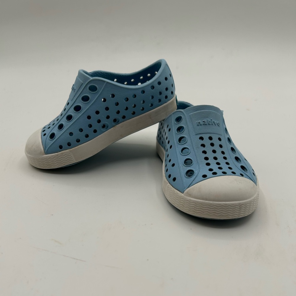 Native Kids Light Blue Shoes